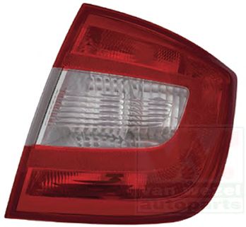 VAN WEZEL 7617932 -  HECKLEUCHTE OHNE E.TEIL RE. SKODA RAPID